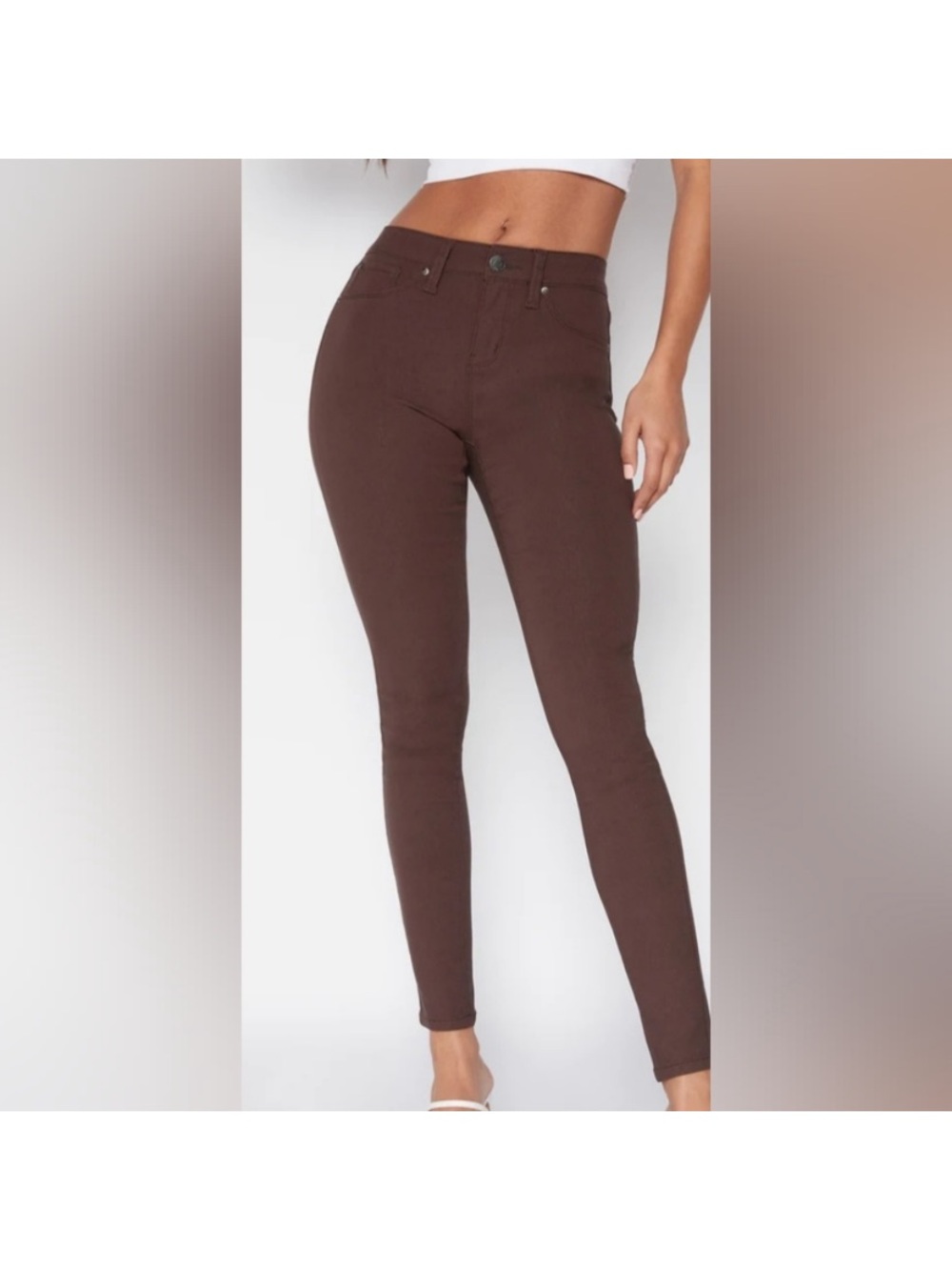 NWT- Hyperstretch YMI Cocoa Skinny Jeans